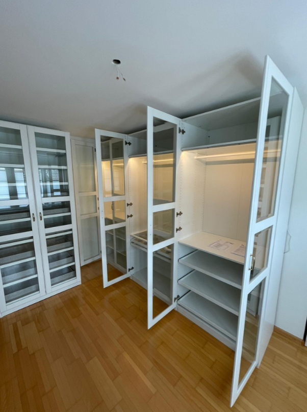 Montage – Begehbarer Kleiderschrank